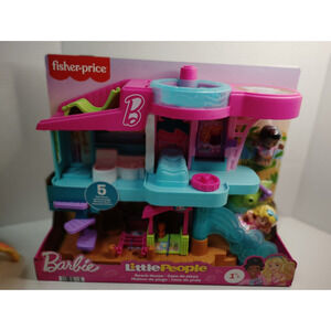 Fisher-Price Barbie Little People Beach House Playset for Ages 18 Months and Up